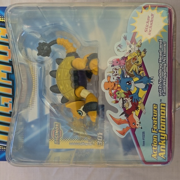 Digimon Season 2 Ankylomon Action Feature figure - Picture 2 of 5